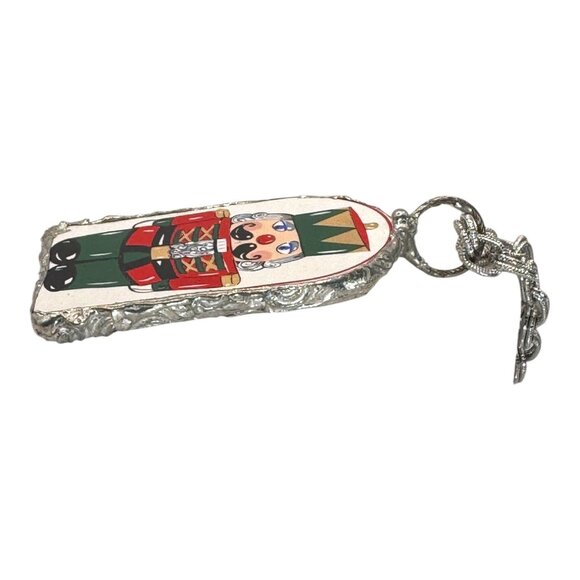 Vintage Himark Nutcracker Pendant Necklace Caged  with Artisan Silver Metalwork - Picture 7 of 14